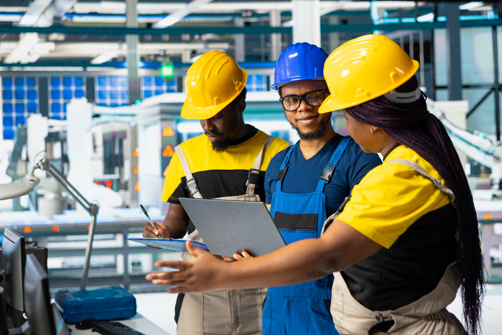 TVET students in class