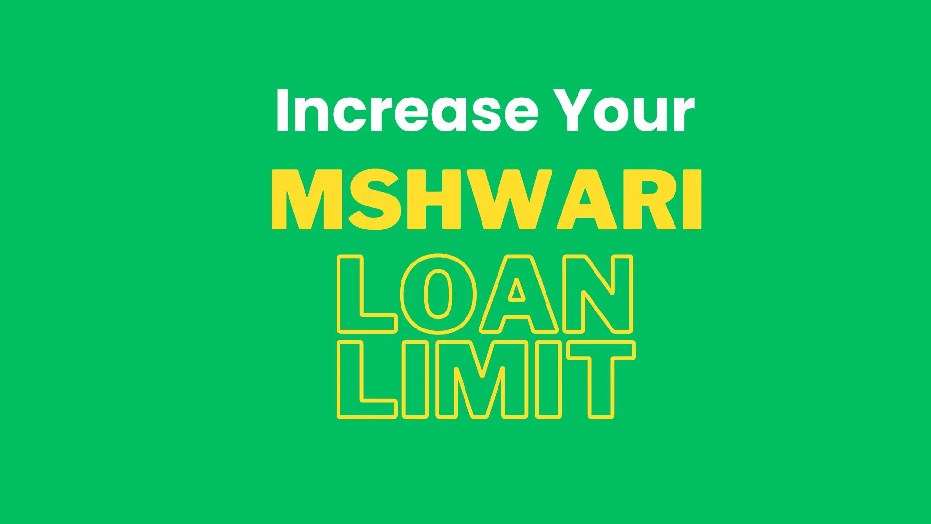 5 ways to increase M-shwari loan limit from zero