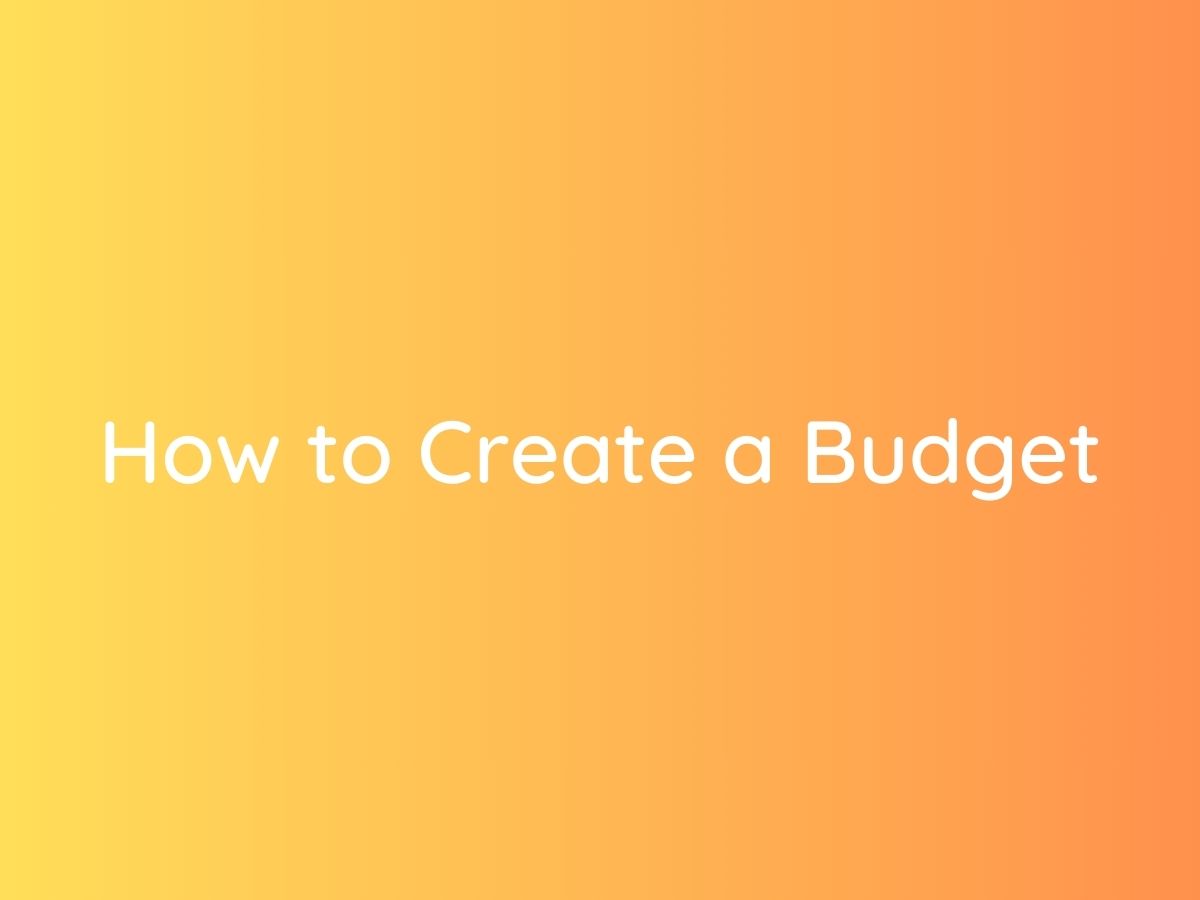 How to Create a Budget as a Government Employee