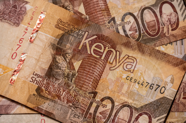 A photo of Kenyan one-thousand shilling note

